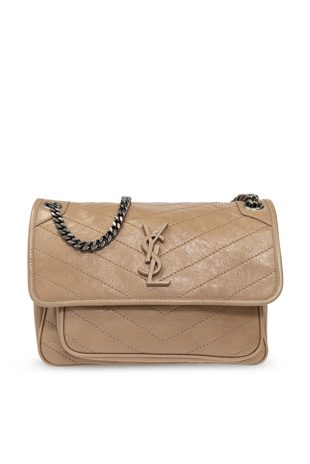 Ysl niki bag online beige